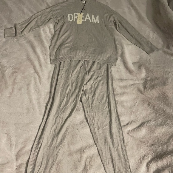 NWT RACHEL ZOE SOFT COZY PULLOVER HOODIE/PANTS SET - Picture 2 of 7